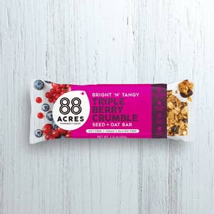 88 Acres Triple Berry Crumble Bar