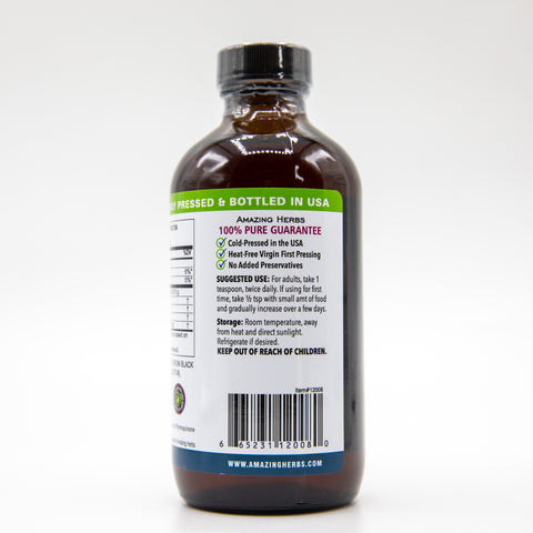 Amazing Herbs Black Seed Oil - Liquid