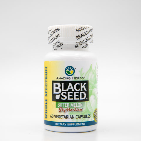 Amazing Herbs Black Seed Oil w. Bitter Melon