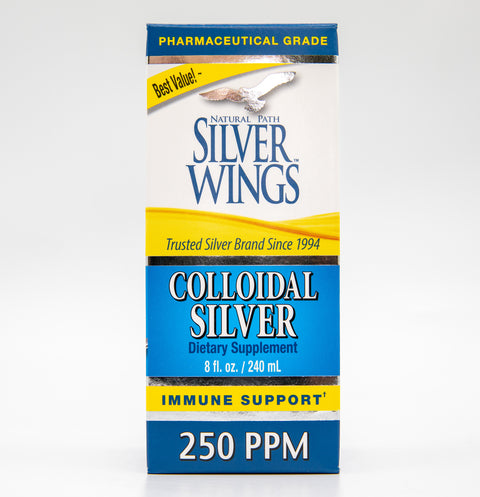 Silver Wings Colloidal Silver 250 ppm - Dropper
