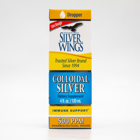 Silver Wings Colloidal Silver 500 ppm - Dropper