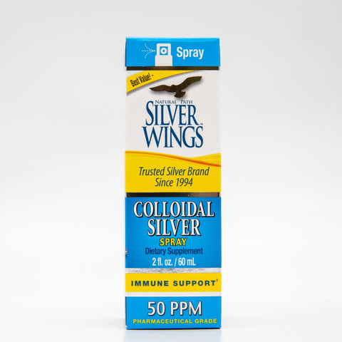 Silver Wings Colloidal Silver 50ppm Spray
