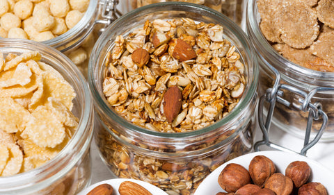 Cereal, Granola, Oats, Nuts
