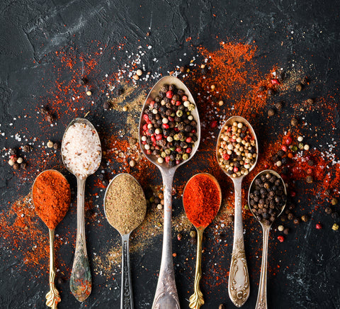 Salt, Spices, Pepper