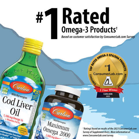 Carlson Elite Omega 1600mg