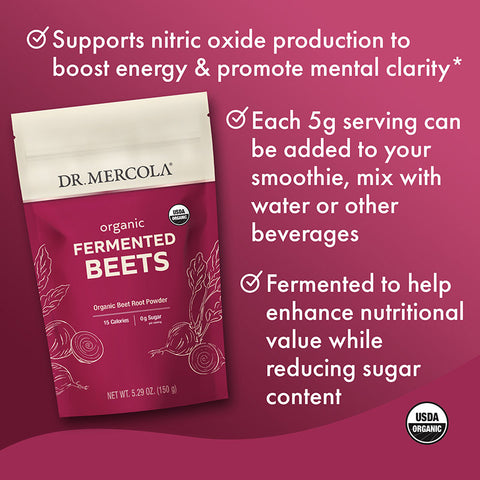 Fermented Beet Powder by Dr. Mercola