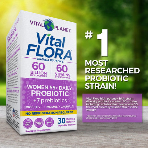 Vital Flora Women’s 55+ 60B Probiotic