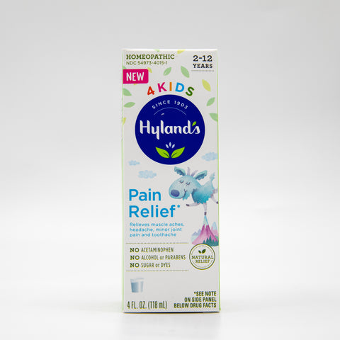 Hyland's Kids Pain Relief Syrup - Unflavored