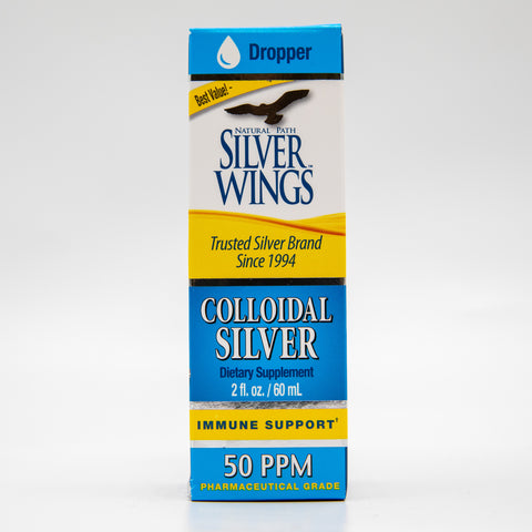 Silver Wings Colloidal Silver 50 ppm - Dropper