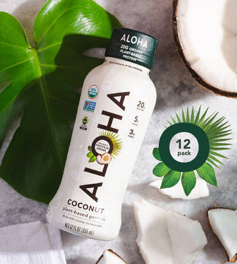 12oz Coconut Protein Drink