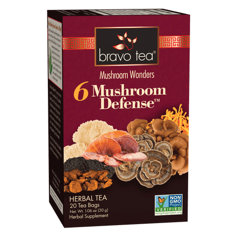 6 Mushroom Defense Tea by Bravo Tea