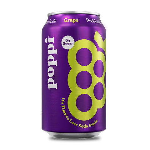 Poppi Prebiotic Soda - Grape