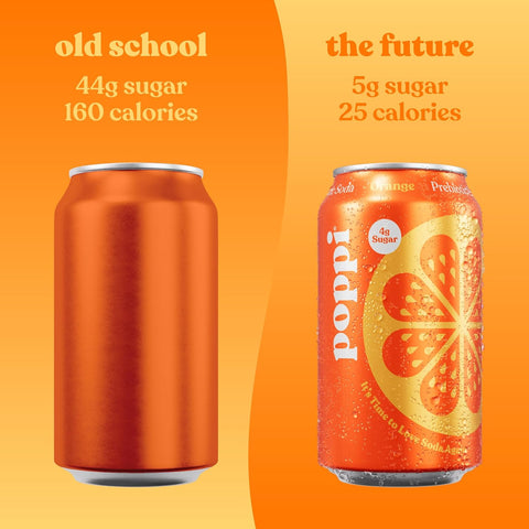 Poppi Prebiotic Soda - Orange