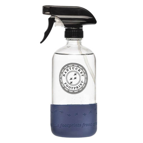 Reusable 16 oz Empty Glass Spray Bottle with Silicone Base