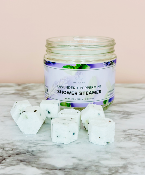 Lavender & Peppermint Mini Shower Steamers