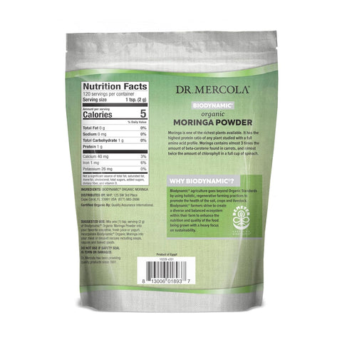 Dr. Mercola Organic Moringa Power