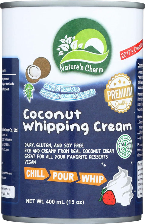 Coconut Whipping Cream  - Nature’s Charm