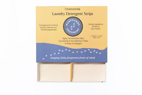 Nantucket Biodegradable Chamomile Laundry Detergent: 48 strips/box