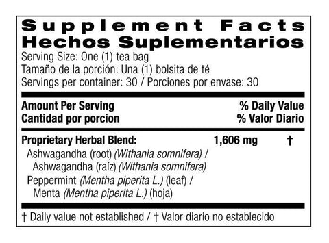 Ashwagandha Tea by Bio Nutrition