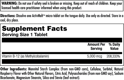 KAL B-12 Methylcobalamin 5k