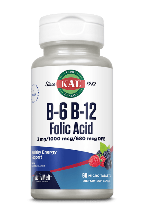 B-6 B-12 & Folic Acid by KAL