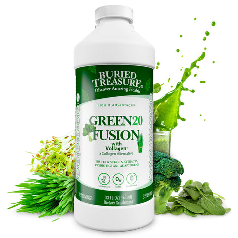 Buried Treasure Green Fusion Vegan Collagen