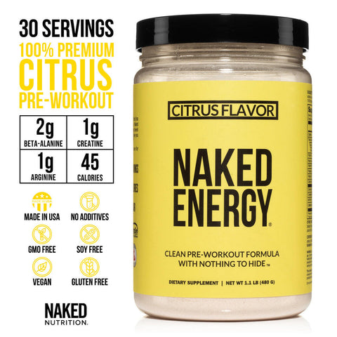 Naked Energy Pre-Workout - Citrus