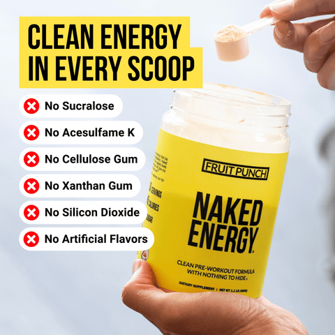 Naked Energy Pre-Workout - Fruit Punch