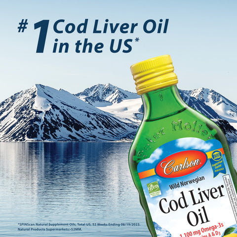 Carlson Cod Liver Oil Liquid