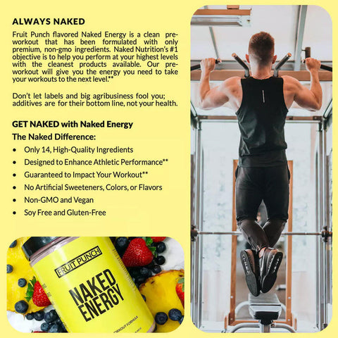 Naked Energy Pre-Workout - Fruit Punch