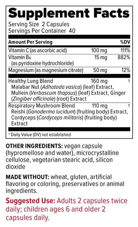 Redd Remedies Lung Care