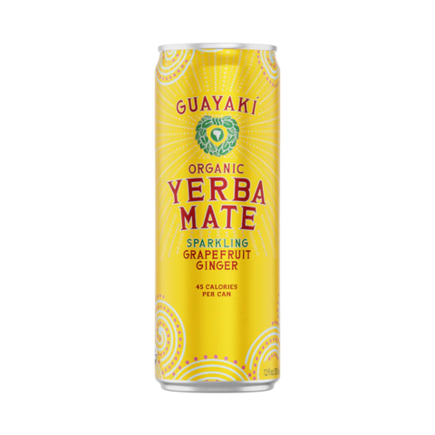 Guayaki Yerba Mate Sparkling - Grapefruit Ginger