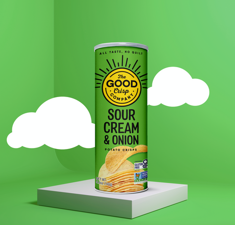 Sour Cream & Onion Chips - 5.6oz Cans