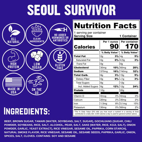 Seoul Survivor Jerky