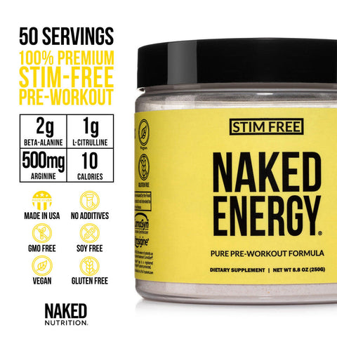 Naked Energy - Stimulant Free Pre-Workout