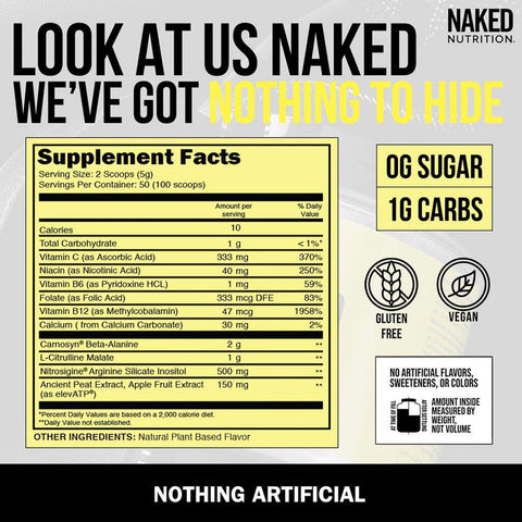 Naked Energy - Stimulant Free Pre-Workout