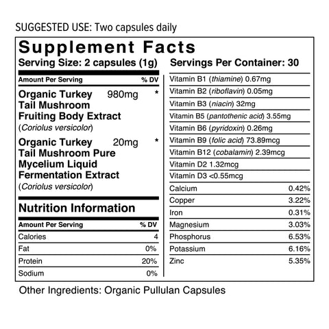 Wholesun Turkey Tail Capsule