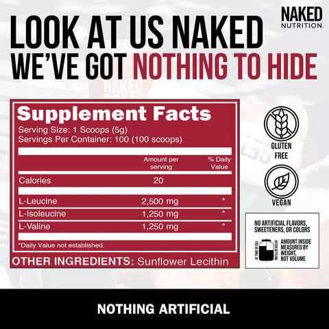 Naked Branched Chain Amino Acids