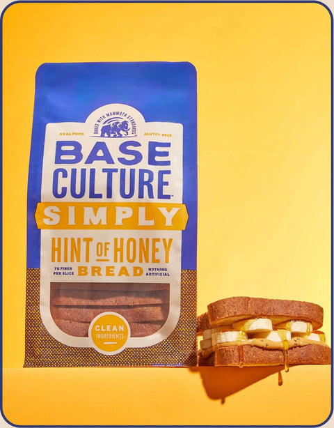 Base Culture Bread Honey Hint Simply - Island Health Hut