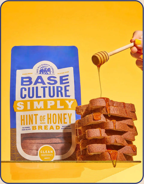 Base Culture Bread Honey Hint Simply - Island Health Hut