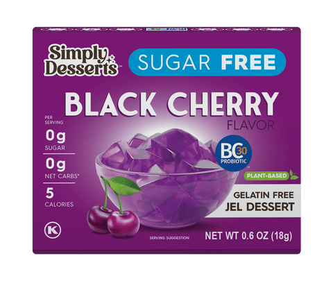 Black Cherry Jel Dessert - Island Health Hut