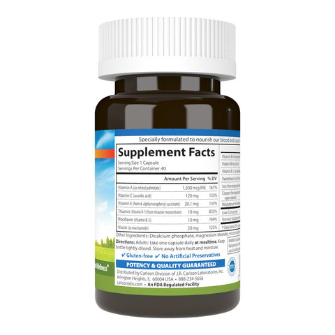 Blood Nutrients® by Carlson - Island Health Hut