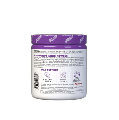 BlueBonnet Nitro Powder - Island Health Hut
