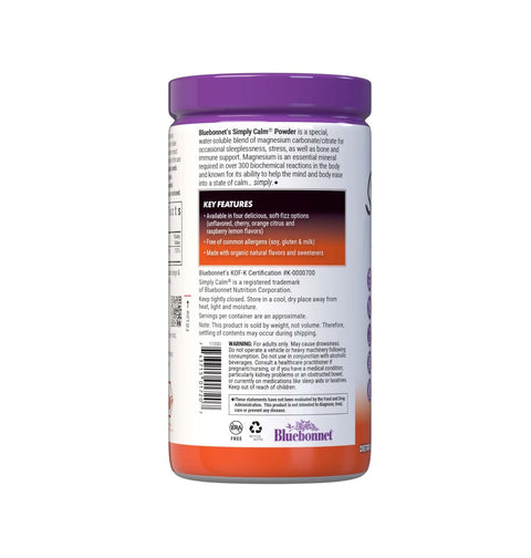 Bluebonnet Simply Calm - Orange - Island Health Hut