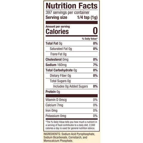 Bob Red Mill Baking Powder - Island Health Hut