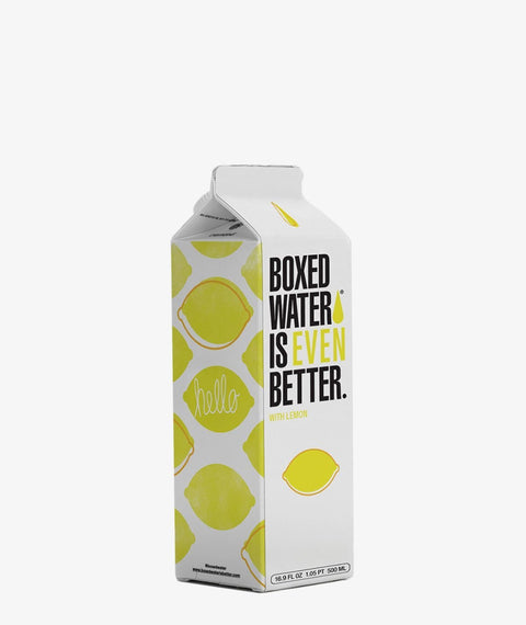 Boxed Water - Lemon - Island Health Hut