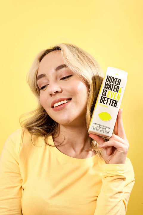 Boxed Water - Lemon - Island Health Hut