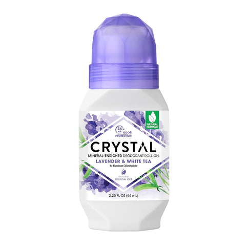 Crystal Roll On Lavender & White Tea - Island Health Hut