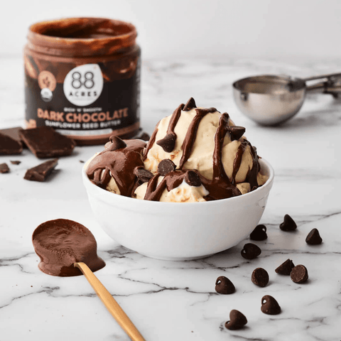 Dark Chocolate Sunflower Seed Butter Jar - Island Health Hut