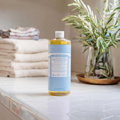 Dr. Bronner’s Hemp Soap - Baby Unscented